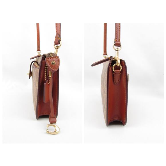 Coach Noa Pop Up Messenger In Signature Canvas - Picture 4 of 9